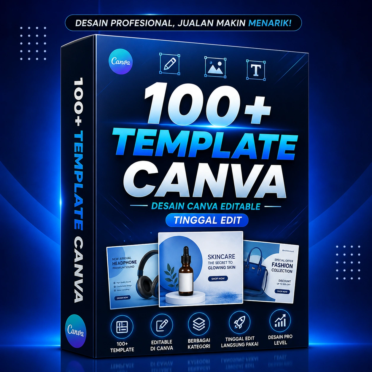 100+ Template Foto Produk Digital | Desain Canva Editable Tinggal Edit (100% Hak jual kembali)
