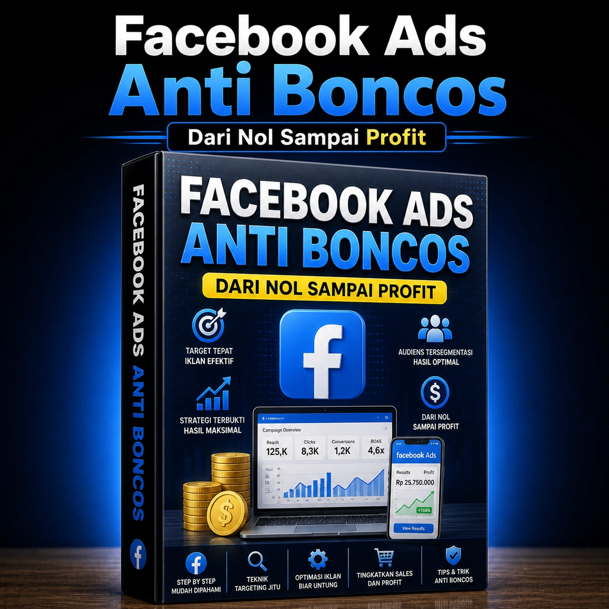 Facebook Ads Anti Boncos – Dari Nol Sampai Profit