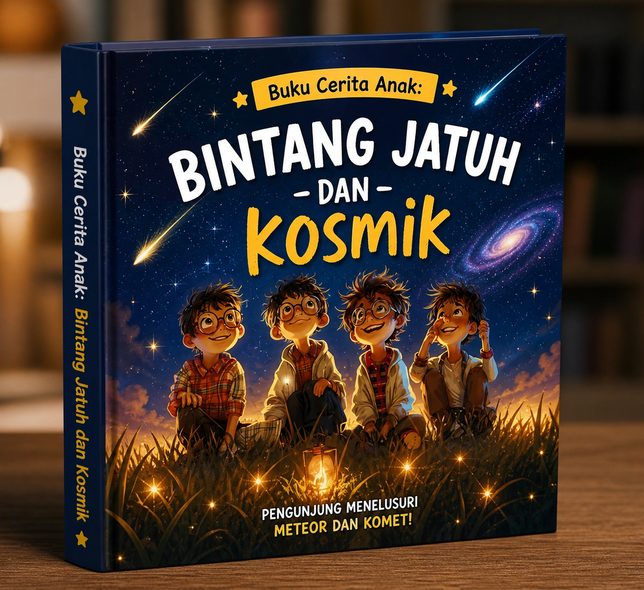 Buku Anak: Bintang Jatuh dan Kosmik – Belajar Tentang Langit