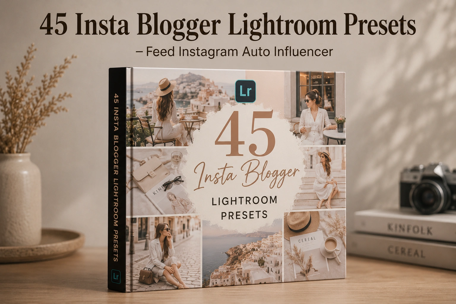 45 Insta Blogger Lightroom Presets – Feed Instagram Auto Influencer