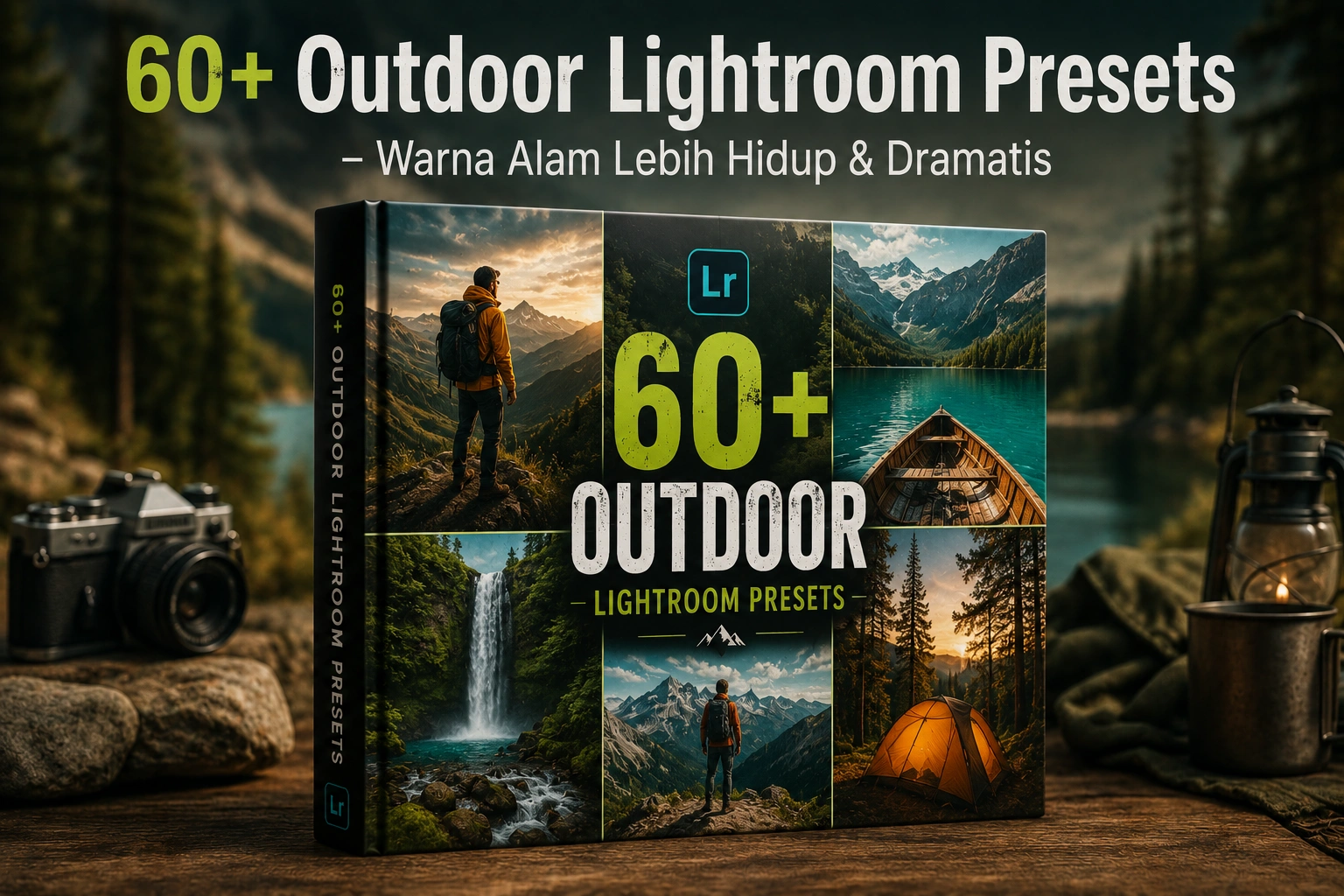 60+ Outdoor Lightroom Presets – Warna Alam Lebih Hidup & Dramatis